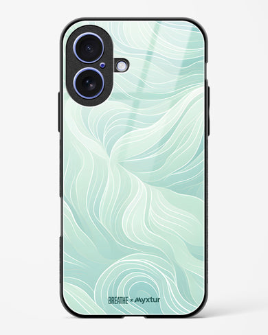 Fluidic Air Currents [BREATHE] Glass Case Phone Cover (Apple)