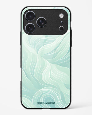 Fluidic Air Currents [BREATHE] Glass Case Phone Cover (Apple)