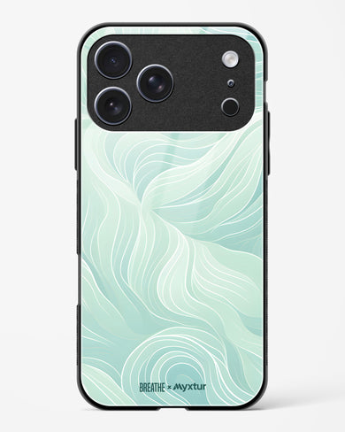 Fluidic Air Currents [BREATHE] Glass Case Phone Cover (Apple)