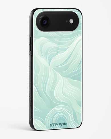 Fluidic Air Currents [BREATHE] Glass Case Phone Cover (Apple)