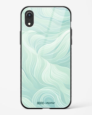 Fluidic Air Currents [BREATHE] Glass Case Phone Cover (Apple)