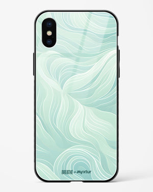 Fluidic Air Currents [BREATHE] Glass Case Phone Cover (Apple)