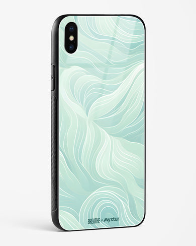 Fluidic Air Currents [BREATHE] Glass Case Phone Cover (Apple)
