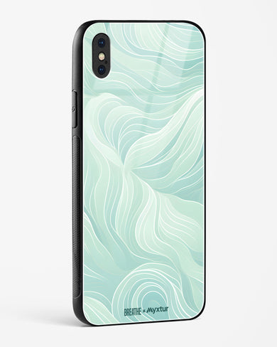 Fluidic Air Currents [BREATHE] Glass Case Phone Cover (Apple)