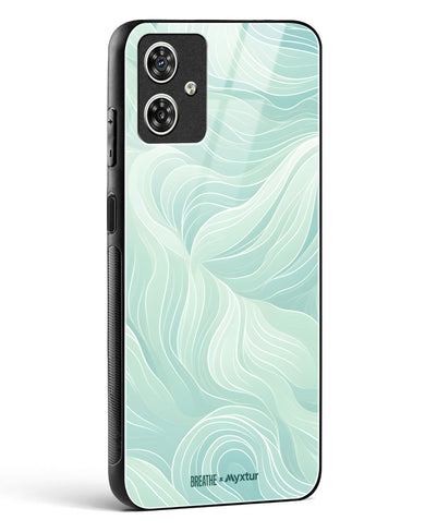 Fluidic Air Currents [BREATHE] Glass Case Phone Cover (Motorola)