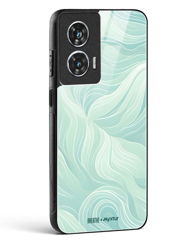 Fluidic Air Currents [BREATHE] Glass Case Phone Cover (Motorola)