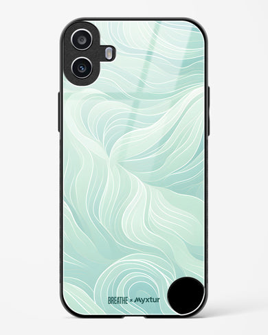 Fluidic Air Currents [BREATHE] Glass Case Phone Cover (Nothing)