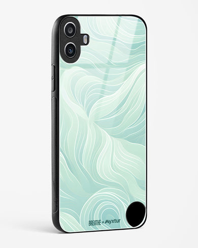 Fluidic Air Currents [BREATHE] Glass Case Phone Cover (Nothing)