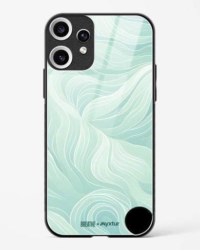Fluidic Air Currents [BREATHE] Glass Case Phone Cover (Nothing)