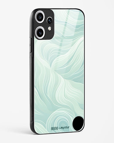 Fluidic Air Currents [BREATHE] Glass Case Phone Cover (Nothing)