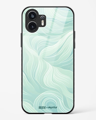 Fluidic Air Currents [BREATHE] Glass Case Phone Cover (Nothing)