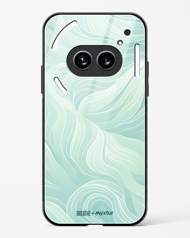 Fluidic Air Currents [BREATHE] Glass Case Phone Cover (Nothing)