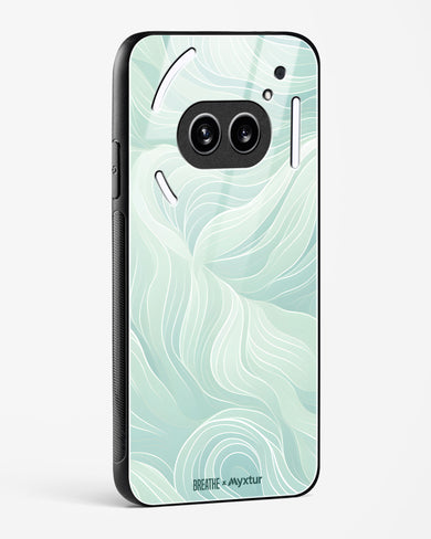 Fluidic Air Currents [BREATHE] Glass Case Phone Cover (Nothing)