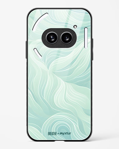 Fluidic Air Currents [BREATHE] Glass Case Phone Cover (Nothing)