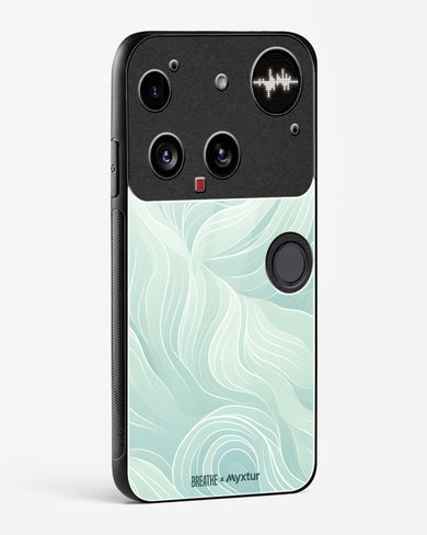 Fluidic Air Currents [BREATHE] Glass Case Phone Cover (Nothing)