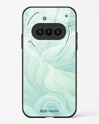 Fluidic Air Currents [BREATHE] Glass Case Phone Cover (Nothing)