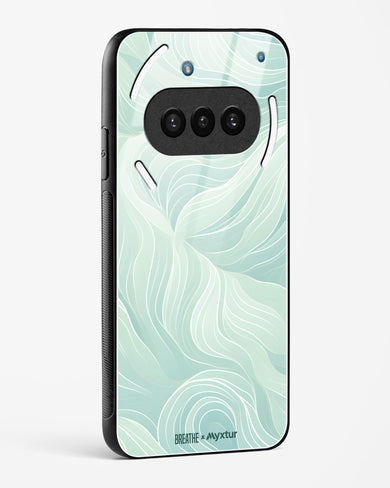 Fluidic Air Currents [BREATHE] Glass Case Phone Cover (Nothing)
