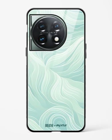 Fluidic Air Currents [BREATHE] Glass Case Phone Cover (OnePlus)