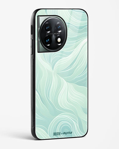 Fluidic Air Currents [BREATHE] Glass Case Phone Cover (OnePlus)