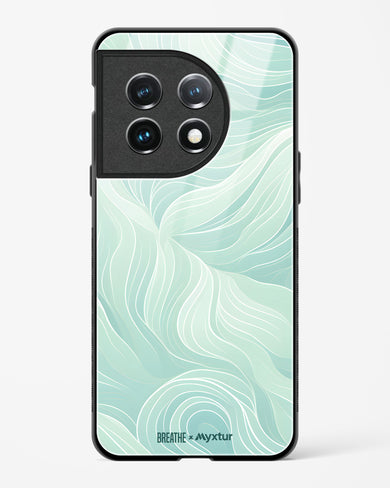 Fluidic Air Currents [BREATHE] Glass Case Phone Cover (OnePlus)