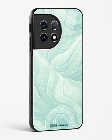 Fluidic Air Currents [BREATHE] Glass Case Phone Cover (OnePlus)