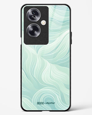 Fluidic Air Currents [BREATHE] Glass Case Phone Cover (Oppo)