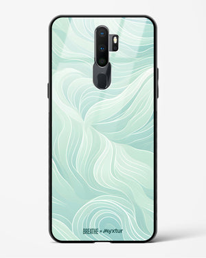 Fluidic Air Currents [BREATHE] Glass Case Phone Cover (Oppo)