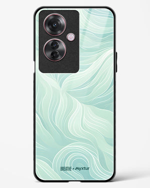 Fluidic Air Currents [BREATHE] Glass Case Phone Cover (Oppo)