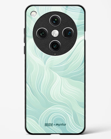 Fluidic Air Currents [BREATHE] Glass Case Phone Cover (Oppo)