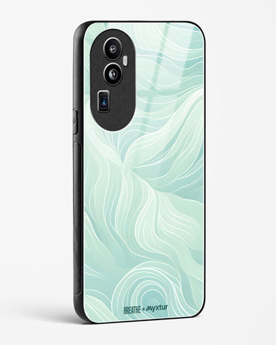 Fluidic Air Currents [BREATHE] Glass Case Phone Cover (Oppo)