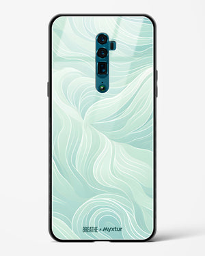 Fluidic Air Currents [BREATHE] Glass Case Phone Cover (Oppo)