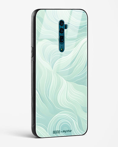 Fluidic Air Currents [BREATHE] Glass Case Phone Cover (Oppo)