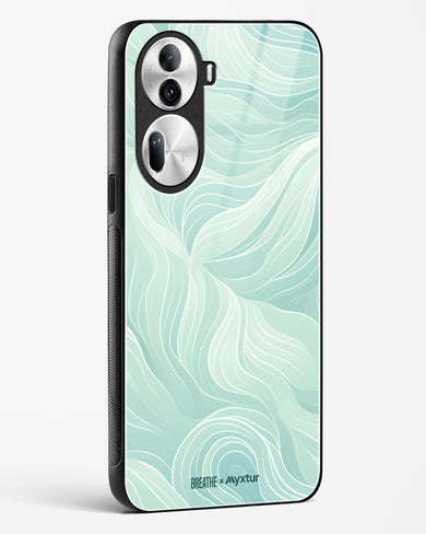 Fluidic Air Currents [BREATHE] Glass Case Phone Cover (Oppo)