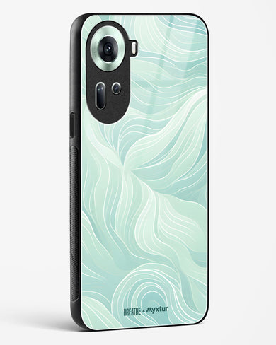 Fluidic Air Currents [BREATHE] Glass Case Phone Cover (Oppo)