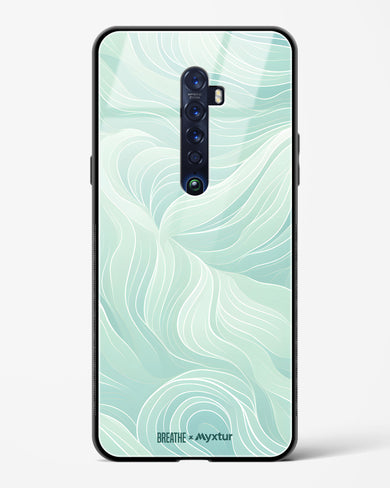 Fluidic Air Currents [BREATHE] Glass Case Phone Cover (Oppo)