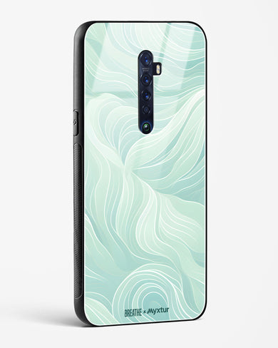 Fluidic Air Currents [BREATHE] Glass Case Phone Cover (Oppo)