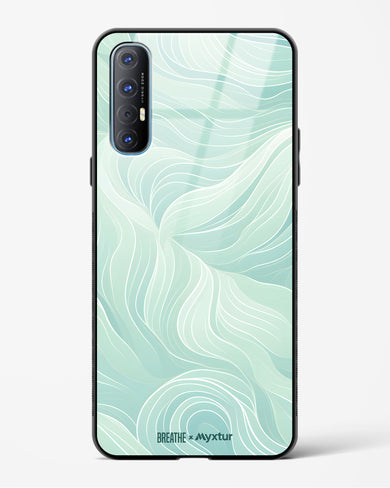Fluidic Air Currents [BREATHE] Glass Case Phone Cover (Oppo)
