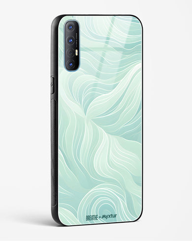 Fluidic Air Currents [BREATHE] Glass Case Phone Cover (Oppo)
