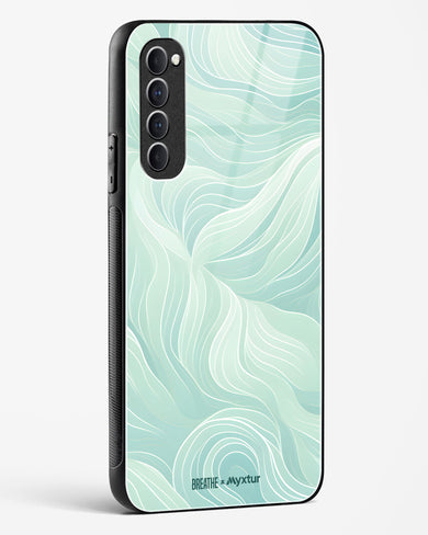 Fluidic Air Currents [BREATHE] Glass Case Phone Cover (Oppo)