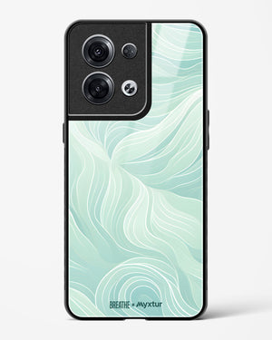Fluidic Air Currents [BREATHE] Glass Case Phone Cover (Oppo)