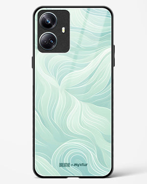 Fluidic Air Currents [BREATHE] Glass Case Phone Cover (Realme)