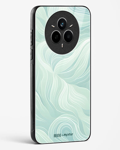 Fluidic Air Currents [BREATHE] Glass Case Phone Cover (Realme)