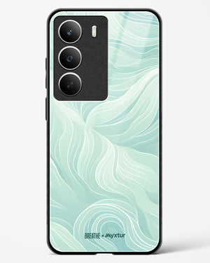 Fluidic Air Currents [BREATHE] Glass Case Phone Cover (Realme)