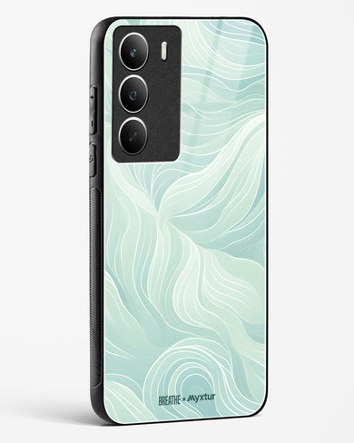 Fluidic Air Currents [BREATHE] Glass Case Phone Cover (Realme)
