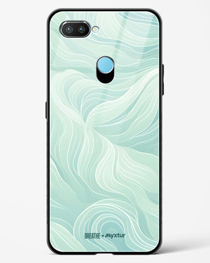 Fluidic Air Currents [BREATHE] Glass Case Phone Cover (Realme)