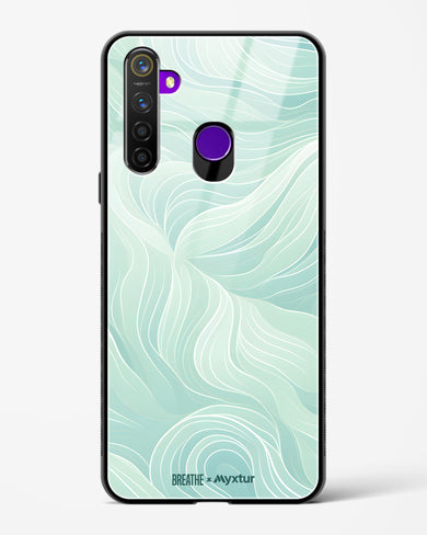 Fluidic Air Currents [BREATHE] Glass Case Phone Cover (Realme)