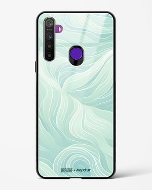 Fluidic Air Currents [BREATHE] Glass Case Phone Cover (Realme)