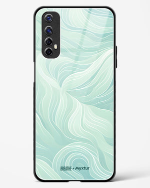 Fluidic Air Currents [BREATHE] Glass Case Phone Cover (Realme)