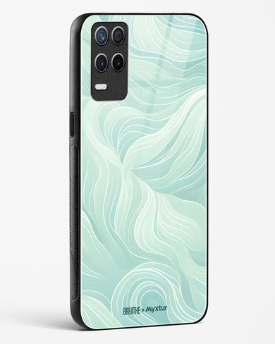 Fluidic Air Currents [BREATHE] Glass Case Phone Cover (Realme)