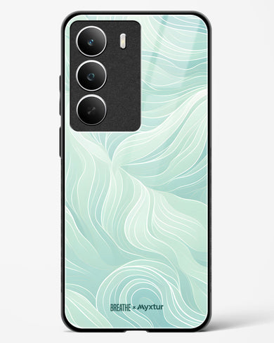 Fluidic Air Currents [BREATHE] Glass Case Phone Cover (Realme)